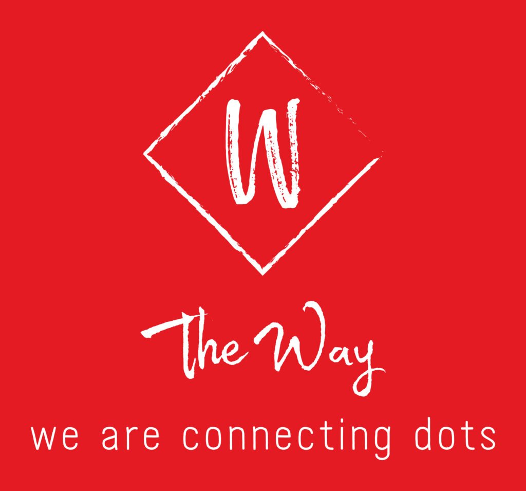 white logo color background